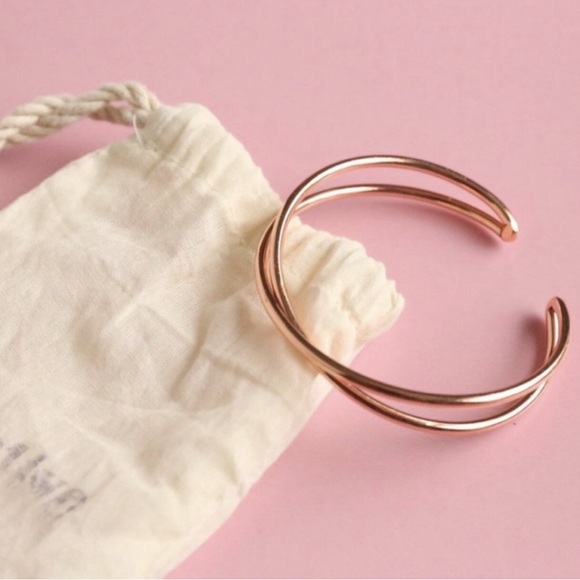 Tribe Alive Rose Gold Cuff - Picture 2 of 3